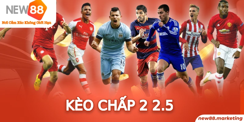 Kèo Chấp 2 2.5 Là Gì? - Phương Pháp Bắt Kèo Luôn Thắng 4 Kèo Chấp 2 2.5