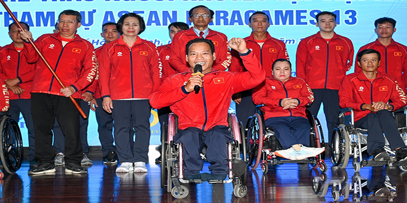 Đoàn Thể Thao Việt Nam Xuất Quân Dự ASEAN Para Games 13 7 ASEAN Para Games 13 – nơi lan tỏa nghị lực và khát vọng vươn lên