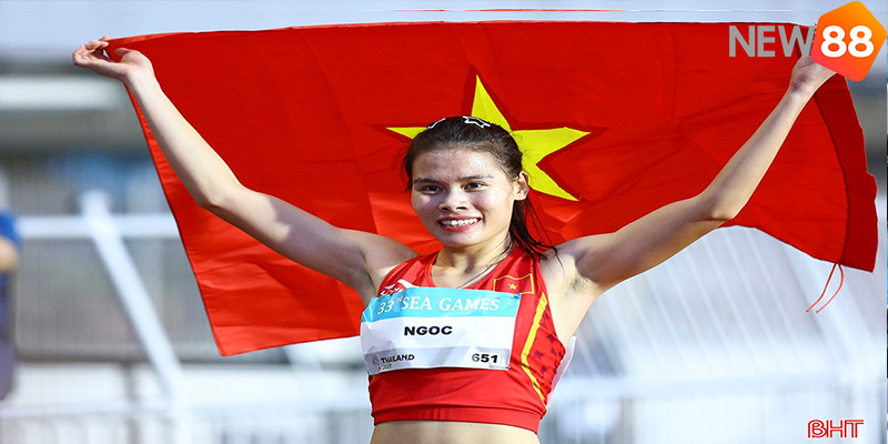 SEA Games 33: Nguyễn Thị Ngọc Dành HCV Đường Đua 400m 6 Nguyễn Thị Ngọc nhận Huy chương vàng nội dung 400m
